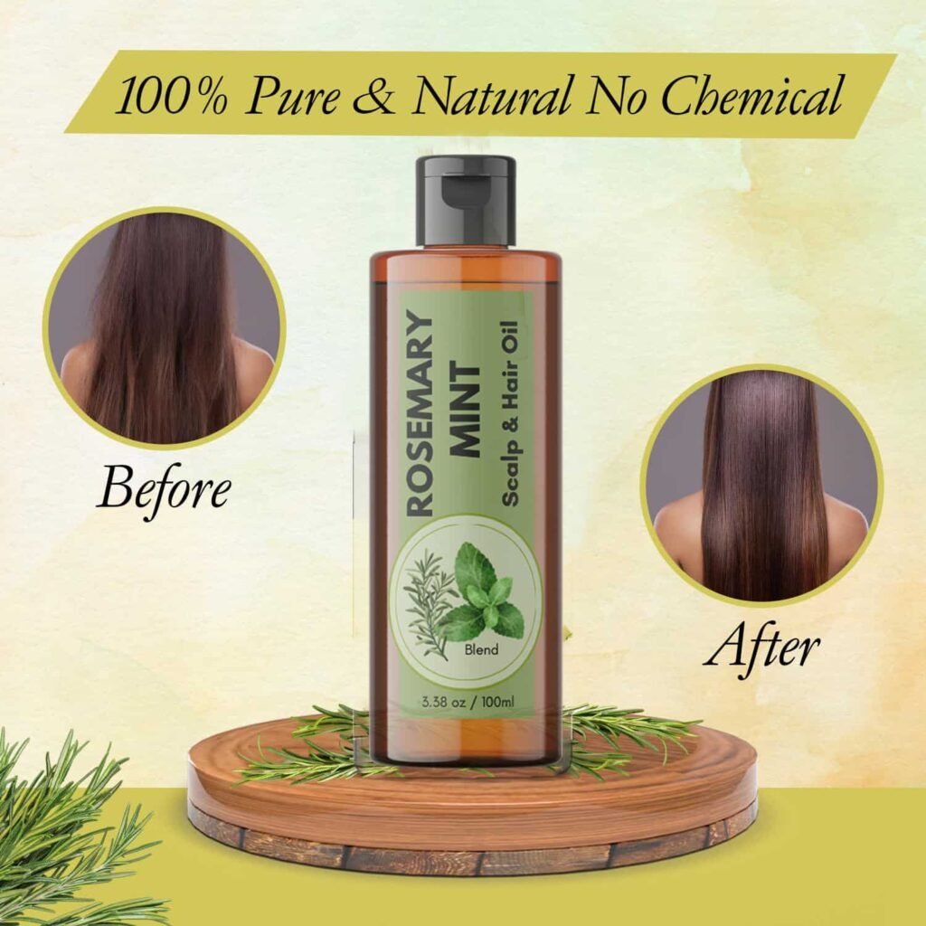 Light Rosemary Mint Hair oil