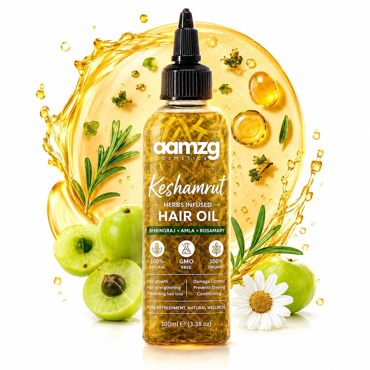 Aamzg Keshamrut Ayurvedic Hair Oil 1 ecomtrendtorch
